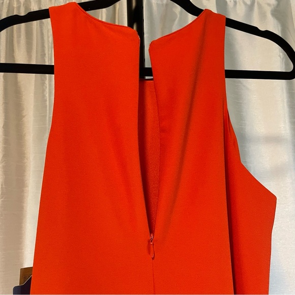 NWT Cremieux sleeveless Orange knee length Sylvie dress, size 6 from Dillard’s - Picture 6 of 9